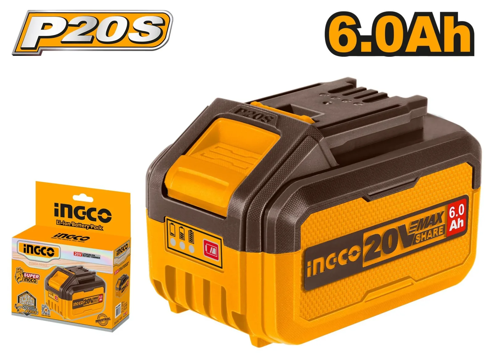 BATERIA 20V 6A