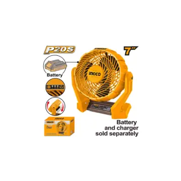 Ventilador 7" 20V sin bateria