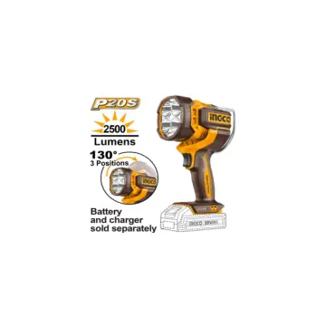 Linterna 2500ln 20V sin bateria