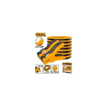 Cable p/pasar corriente 600a-10mt - 10mm c/ lampara