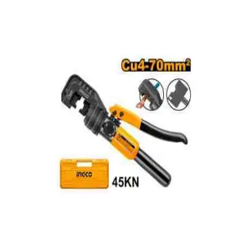 Presadora de terminal hidraulica de 4-70mm- 45kn