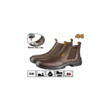 Botines de cuero de seguridad talla 44