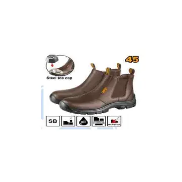 Botines de cuero de seguridad talla 45