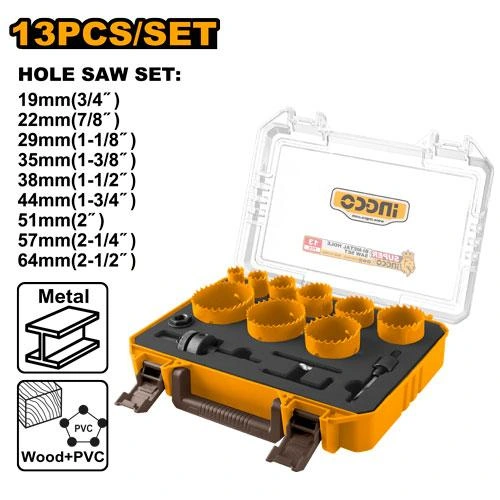 Set de 13 piezas de broca copa para metal AKH0132 herramienta disponible en RCS Santa Cruz
