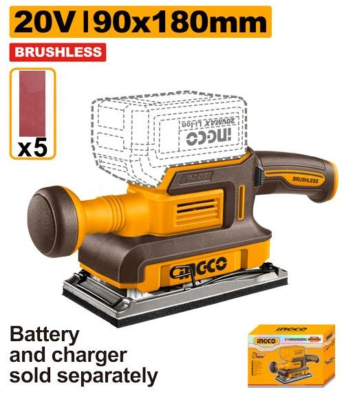 Lijadora orbital 20V sin bateria para lija por metro CFSLI2031 herramienta disponible en RCS Santa Cruz
