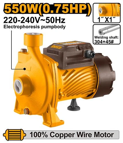 Bomba centrifuga de 550-120l/m-succion 8mt- expulsion 30mt-1"x1" CPM55068 herramienta disponible en RCS Santa Cruz
