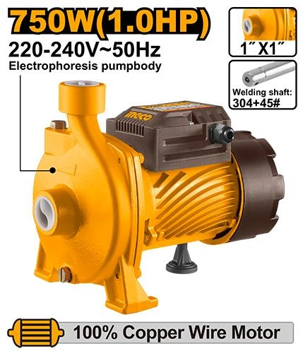 Bomba centrifuga de 1hp-125l/m-succion 8mt- expulsion 32mt-1"x1" CPM75068 herramienta disponible en RCS Santa Cruz