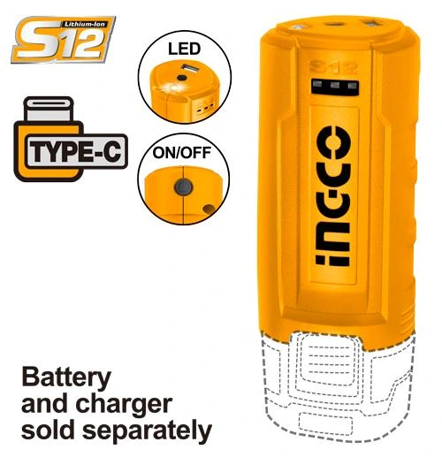 Cargador usb 12V CUCLI1201 herramienta disponible en RCS Santa Cruz