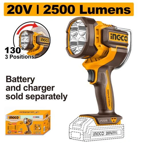 Linterna 2500ln 20V sin bateria CWLI20885 herramienta disponible en RCS Santa Cruz