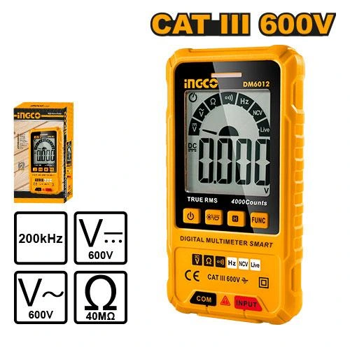 Multimetro digital DM6012 herramienta disponible en RCS Santa Cruz