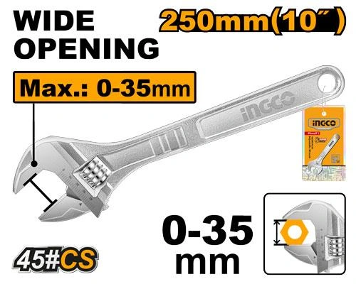 Llave crecen 10" HADW131102 herramienta disponible en RCS Santa Cruz