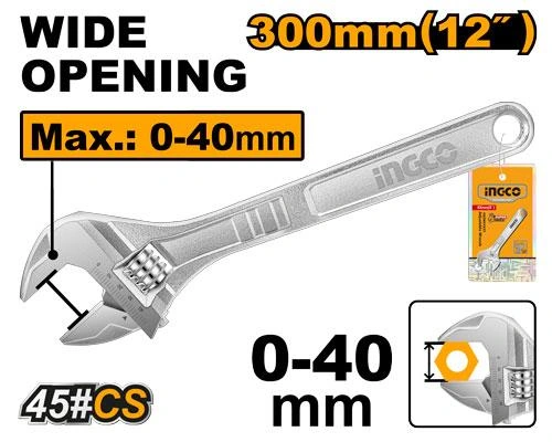 Llave crecen 12" HADW131122 herramienta disponible en RCS Santa Cruz