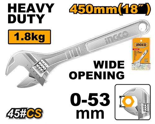 Llave crecen 18" HADW131182 herramienta disponible en RCS Santa Cruz