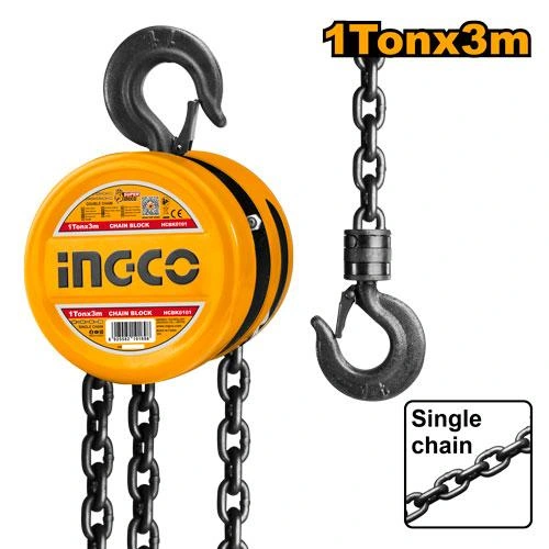 Tecle 1t -3m cadena HCBK0101 herramienta disponible en RCS Santa Cruz