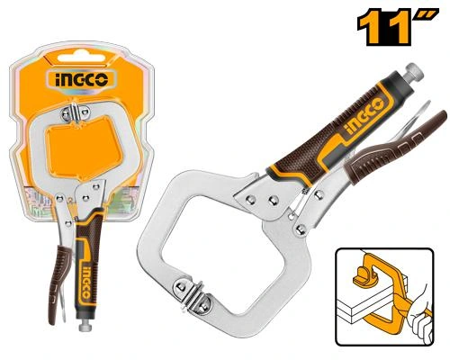 Alicate prensa en c de 11" HCCLW0211 herramienta disponible en RCS Santa Cruz