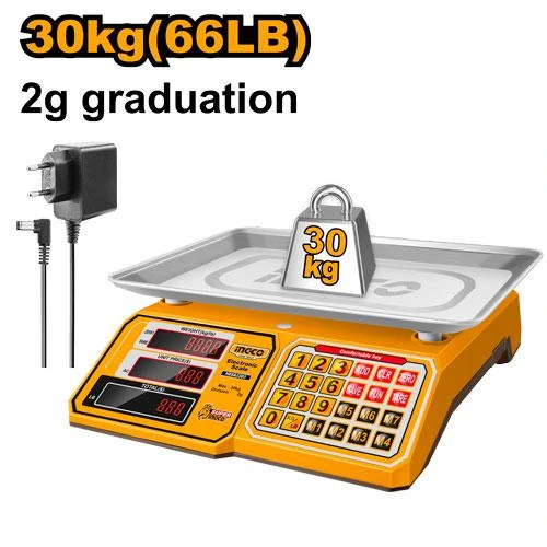 Balanza de mesa de 30kg HESA3303 herramienta disponible en RCS Santa Cruz