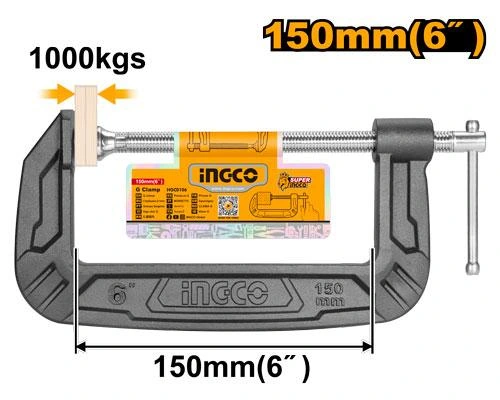 Sargento 6" HGC0106 herramienta disponible en RCS Santa Cruz