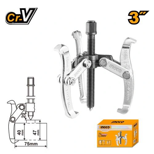 Extractor de rodamiento de 3 garras 3" HGP08033 herramienta disponible en RCS Santa Cruz