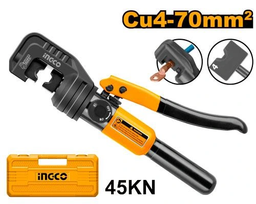 Presadora de terminal hidraulica de 4-70mm- 45kn HHCT0170 herramienta disponible en RCS Santa Cruz