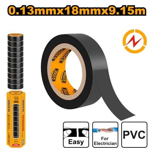 Cinta aislante de 9,15mt por 18mm de ancho HPET1103 herramienta disponible en RCS Santa Cruz