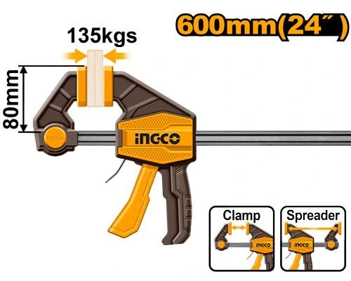 Prensa rapida 24" HQBC24802 herramienta disponible en RCS Santa Cruz
