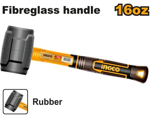 Mazo de goma 16oz - mango de fibra HRUH8816 herramienta disponible en RCS Santa Cruz