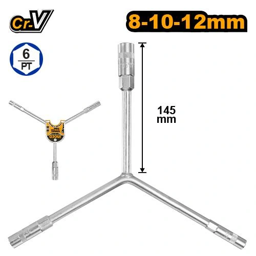 Llave tubo estrella 8- 10-12 HYSW081012 herramienta disponible en RCS Santa Cruz