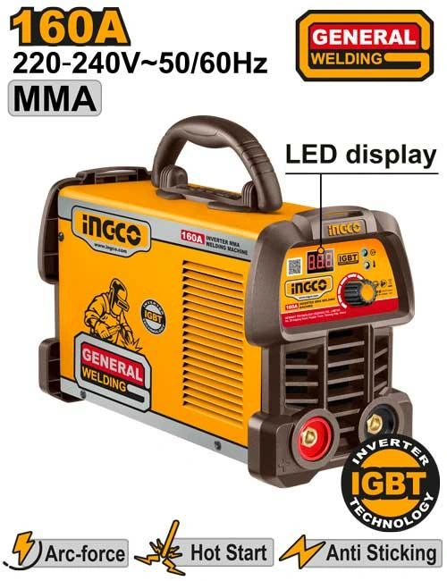 Maquina de soldar de 160a ING-MMA16059 herramienta disponible en RCS Santa Cruz