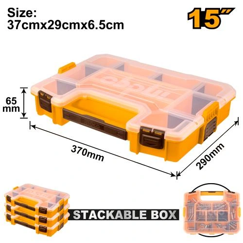 Caja organizador plastica de 15" PBX1511 herramienta disponible en RCS Santa Cruz