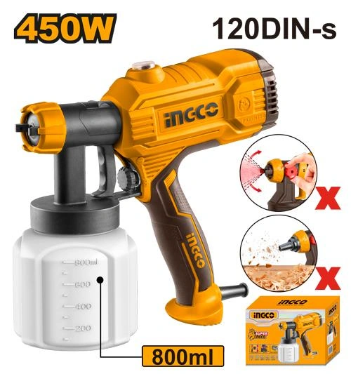 Equipo de pintar 220V- 450w-240ml/min SPG3508 herramienta disponible en RCS Santa Cruz